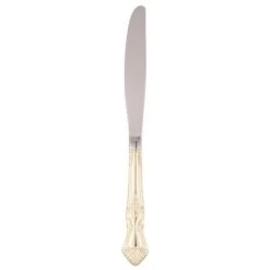 10 Strawberry Street CRWNGLD-DK Crown Royal Gold-Plated Dinner Knife - 1 Doz