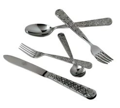 10 Strawberry Street DUB-DS Dubai 18/0 Stainless Steel Dinner Spoon - 12 Pcs