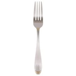 10 Strawberry Street PAR-SF Parisian Gold 18/0 Stainless Steel Salad Fork - 1 Doz