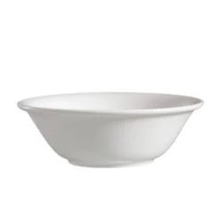 CAC China 101-74 Lincoln Porcelain Noodle Bowl 21 Oz. - 2 Doz