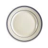 CAC China BLU-7 Blue Line Rolled Edge Plate 7-1/8" - 3 Doz -Kitchen - Tableware CAC China BLU 7 Blue Line Rolled Edge Plate 7 1 8 quot 3 doz 27830 medium
