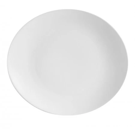 CAC China COP-13 Coupe Porcelain Oval Platter 12-1/2" X 10-1/2" - 1 Doz 3 CAC China COP-13 Coupe Porcelain Oval Platter 12-1/2" X 10-1/2" - 1 Doz