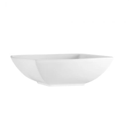 CAC China PNS-B5 Princesquare Porcelain Square Bowl 10 Oz. - 3 Doz 3 CAC China PNS-B5 Princesquare Porcelain Square Bowl 10 Oz. - 3 Doz