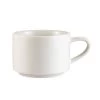 CAC China RCN-23 Clinton Rolled Edge Stacking Cup 7.5 Oz. - 3 Doz -Kitchen - Tableware CAC China RCN 23 Clinton Rolled Edge Stacking Cup 7 5 oz 3 doz 2282 medium
