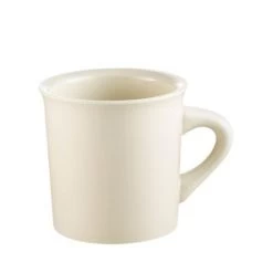 CAC China REC-38 Rolled Edge Stoneware Mug 8 Oz. - 3 Doz