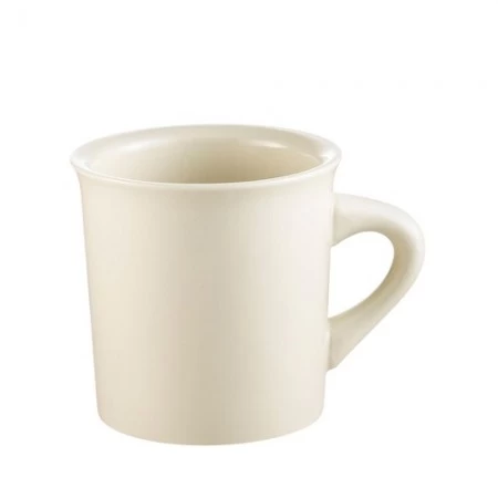 CAC China REC-38 Rolled Edge Stoneware Mug 8 Oz. - 3 Doz 3 CAC China REC-38 Rolled Edge Stoneware Mug 8 Oz. - 3 Doz