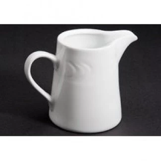 CAC China RSV-PC Roosevelt Porcelain Creamer 6 Oz. - 3 Doz 3 CAC China RSV-PC Roosevelt Porcelain Creamer 6 Oz. - 3 Doz
