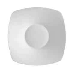 CAC China SHA-CQ21 Sushia Porcelain Square Coupe Salad Plate 11" - 1 Doz