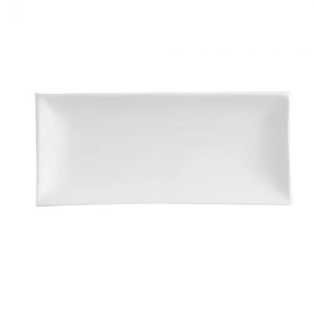 CAC China TOK-14 Tokyia Porcelain Rectangular Thick Platter 13-1/2" X 6" - 1 Doz 3 CAC China TOK-14 Tokyia Porcelain Rectangular Thick Platter 13-1/2" X 6" - 1 Doz