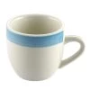CAC China R-35-BLU Rainbow Blue A.D. Cup 3.5 Oz., 2 1/2" - 3 Doz