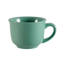 CAC China TG-1-G Tango Green Tall Cup 7.5 Oz., 3 1/2" - 3 Doz