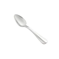 CAC China 8005-09 Exquisite Demitasse Spoon, 18/8 Extra Heavy Weight, 4 3/8" - 1 Doz