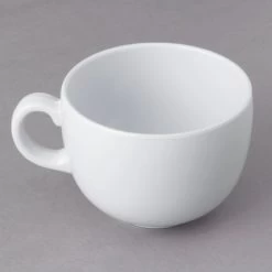 GET Enterprise C-1001-W Diamond White Melamine Mug 18 Oz. - 1 Doz