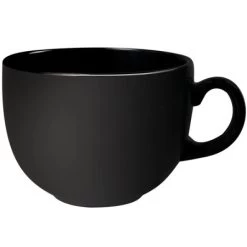 GET Enterprise C-1002-BK Black Elegance Melamine Mug 24 Oz. - 1 Doz