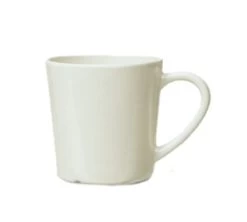 GET Enterprises C-107- IV Ivory Melamine Cup 8 Oz. - 2 Doz