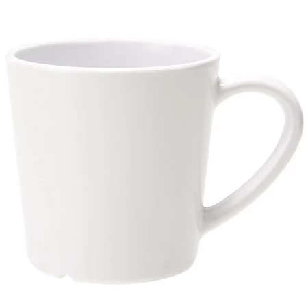 GET Enterprises C-107- W White Melamine Cup 8 Oz. - 2 Doz 3 GET Enterprises C-107- W White Melamine Cup 8 Oz. - 2 Doz