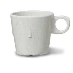 GET Enterprises DC-101-IR SuperMel Ironstone Conic Stacking Cup 7.5 Oz. - 4 Doz