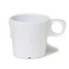 GET Enterprises DC-101-W SuperMel White Conic Stacking Cup 7.5 Oz. - 4 Doz