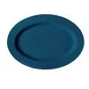 GET Enterprises M-4020-TB Texas Blue Melamine Oval Platter 14" X 10" - 1 Doz -Kitchen - Tableware GET Enterprises M 4020 TB Texas Blue Melamine Oval Platter 14 quot x 10 quot 1 doz 33457 medium