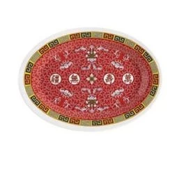 GET Enterprises M-4030-L Longevity Melamine Oval Platter 12-1/4" X 8-3/4" - 1 Doz
