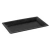 GET Enterprises ML-128-BK Bake And Brew Black Rectangular Display Tray 13-1/2" X 5-1/4" - 1 Doz -Kitchen - Tableware GET Enterprises ML 128 BK Bake and Brew Black Rectangular Display Tray 13 1 2 quot x 5 1 4 quot 1 doz 34286 medium