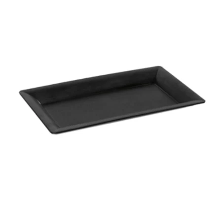 GET Enterprises ML-128-BK Bake And Brew Black Rectangular Display Tray 13-1/2" X 5-1/4" - 1 Doz 3 GET Enterprises ML-128-BK Bake And Brew Black Rectangular Display Tray 13-1/2" X 5-1/4" - 1 Doz