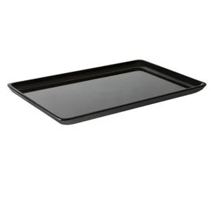 GET Enterprises ML-179-BK Bake And Brew Black Rectangular Platter 11.69" X 7.88" - 1 Doz 3 GET Enterprises ML-179-BK Bake And Brew Black Rectangular Platter 11.69" X 7.88" - 1 Doz