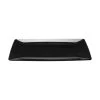 GET Enterprises ML-287-BK Black Siciliano Rectangular Melamine Tray 15" X 7.1" - 1 Doz -Kitchen - Tableware GET Enterprises ML 287 BK Black Siciliano Rectangular Melamine Tray 15 quot x 7 1 quot 1 doz 34646 medium