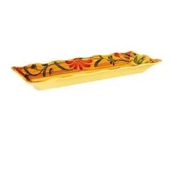 GET Enterprises ML-87-VN Venetian Rectangular Melamine Tray 17-1/4" X 6-3/4" - 1/2 Doz