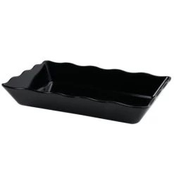 GET Enterprises ML-88-BK Milano Black Tray 14" X 9-3/4" - 1/2 Doz
