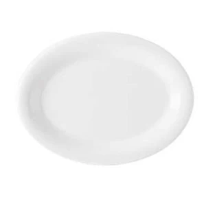 GET Enterprises OP-120-DW Diamond White Melamine Oval Platter 12" X 9" - 1 Doz 3 GET Enterprises OP-120-DW Diamond White Melamine Oval Platter 12" X 9" - 1 Doz