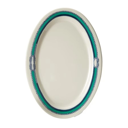 GET Enterprises OP-120-FP Freeport Melamine Oval Platter 12" X 9" - 1 Doz 3 GET Enterprises OP-120-FP Freeport Melamine Oval Platter 12" X 9" - 1 Doz