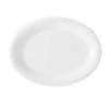 GET Enterprises OP-135-DW Diamond White Melamine Oval Platter 13-1/2" X 10-1/4" - 1 Doz -Kitchen - Tableware GET Enterprises OP 135 DW Diamond White Melamine Oval Platter 13 1 2 quot x 10 1 4 quot 1 doz 34866 medium