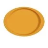 GET Enterprises OP-145-TY Diamond Mardi Gras Tropical Yellow Oval Platter 14-3/4" X 10-1/2" - 1 Doz