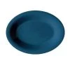 GET Enterprises OP-220-TB Texas Blue Melamine Oval Platter 12" X 9" - 2 Doz