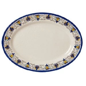GET Enterprises OP-618-SL Santa Lucia Oval Platter 18" X 13-1/2" - 1 Doz