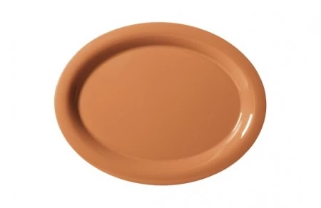GET Enterprises OP-950-PK Diamond Harvest Pumpkin Oval Platter 9-3/4" X 7-1/4" - 2 Doz 3 GET Enterprises OP-950-PK Diamond Harvest Pumpkin Oval Platter 9-3/4" X 7-1/4" - 2 Doz