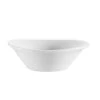 CAC China JEL-3 Oval Jelly / Sauce Dish 3 Oz., 4 7/8" - 6 Doz
