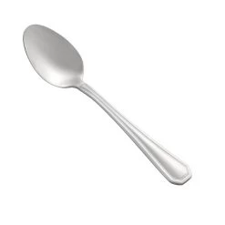 CAC China 8006-03 Lux Dinner Spoon, 18/8 Extra Heavy Weight, 7 3/8" - 1 Doz