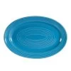 CAC China TG-13-PCK Tango Peacock Oval Platter 11 3/4" - 1 Doz