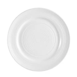 CAC China TGO-16 Tango Bone White Plate 10 1/2" - 1 Doz