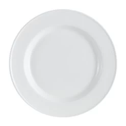 CAC China EVT-5 Everest Round Porcelain Plate, 5-1/2" - 3 Doz