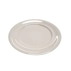 CAC China R-CV16 Clinton Plate With Cove Rim Bone White 10 1/2" - 1 Doz