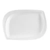 CAC China ASP-12 Aspen Tree Rectangular Platter 10"L X 7"W X 3/4"H - 1 Doz -Kitchen - Tableware Rect Platter 10 309507 medium
