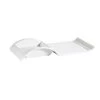 CAC China PLT-10 Accessories Bone White Rectangular Platter With Square Holder For PLT-B5 10" - 1 Doz 2 CAC China PLT-10 Accessories Bone White Rectangular Platter With Square Holder For PLT-B5 10" - 1 Doz -Kitchen - Tableware Rect Platter W Square Holder For PLT B5 10 311117 medium