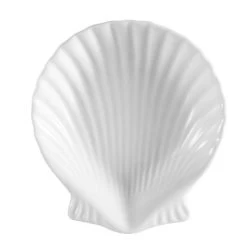 CAC China SD-4 Accessories Porcelain Shell Dish 4" - 3 Doz