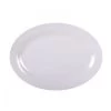 Thunder Group 2014TW Imperial White Melamine Oval Platter 14" X 10" -Kitchen - Tableware Thunder Group 2014TW Imperial White Melamine Oval Platter 14 quot x 10 quot 60123 medium