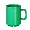 Thunder Group CR9010GR Green Melamine Mug 8 Oz. - 1 Doz
