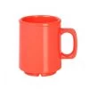 Thunder Group CR9010RD Orange Melamine Mug 8 Oz. - 1 Doz