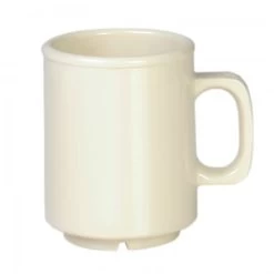 Thunder Group CR9010V Ivory Melamine Mug 8 Oz. - 1 Doz